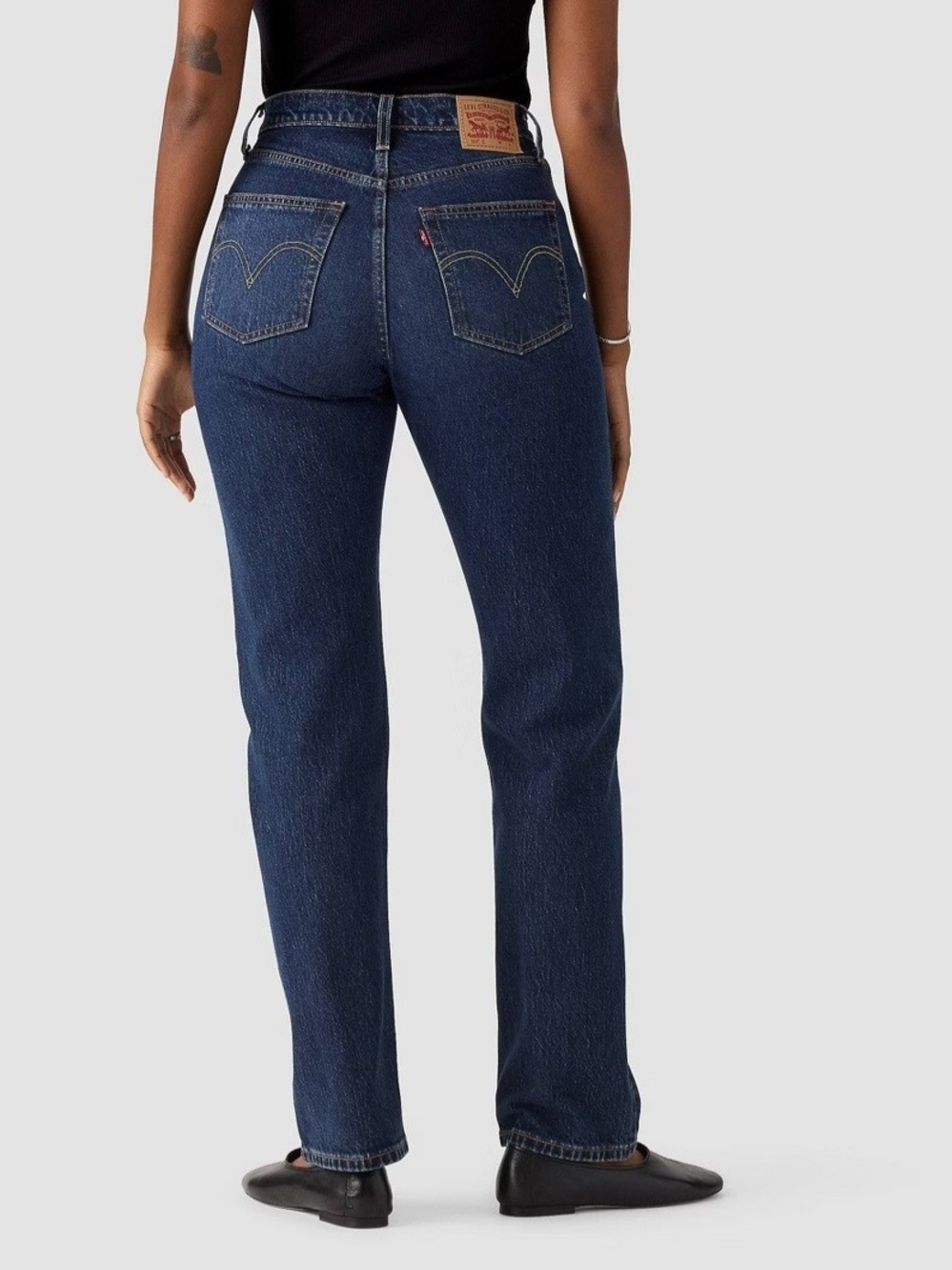 Levi's Women's 501 Curve Straight Leg Stretch Jeans - Mild Salsa - 27 X 30 - NEW - Picture 10 of 12